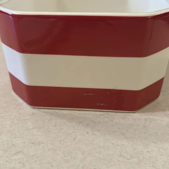 “Hustle For The Pretty Things” Extra Large Bold Striped Trinket Box NEW - Picture 13 of 15